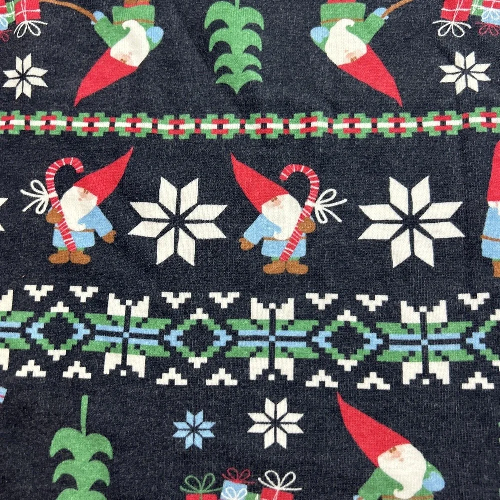 Hanna Andersson Kids Boys Pajamas Size 8 Christmas Gnome 2 pc Set Holiday Cotton